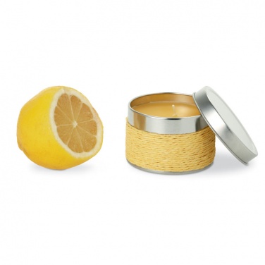 Logo trade promotional item photo of: Fragrance candle