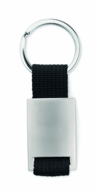 Logotrade promotional product picture of: Metal rectangular key ring Espoo