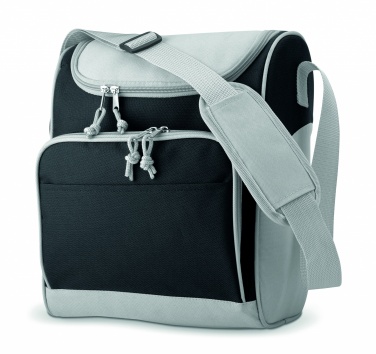 Logo trade business gifts image of: Cooler bag with front pocket