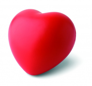 Logotrade promotional gift picture of: Anti-stress heart PU material