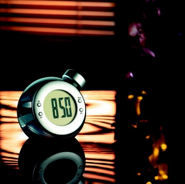 Logotrade promotional giveaway image of: Water powered LCD desk clock