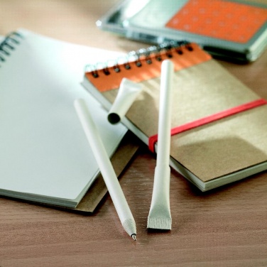 Logo trade promotional items picture of: Recycled paper ball pen
