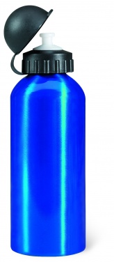 Logo trade advertising product photo of: Single-walled 600 ml aluminum bottle