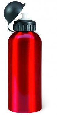 Logo trade promotional gift photo of: Single-walled 600 ml aluminum bottle