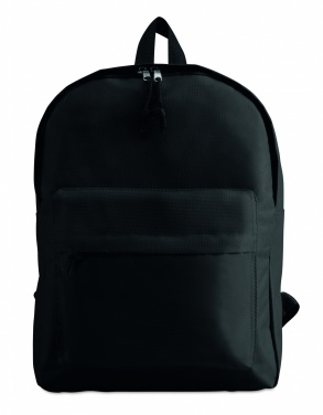 Logo trade business gift photo of: 600D polyester backpack