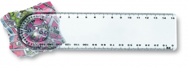 Logo trade promotional product photo of: Ruler with magnifier