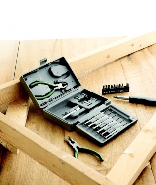 Logotrade promotional product picture of: Foldable 25 piece tool set