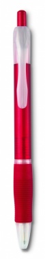 Logo trade promotional product photo of: Ball pen with rubber grip