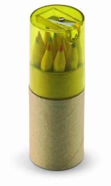 Logo trade promotional items image of: 12 coloured pencils