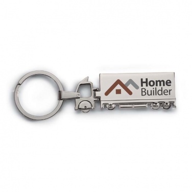 Logotrade promotional giveaway picture of: Truck metal key ring Oulu