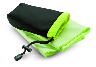 Logotrade business gift image of: Sport towel in nylon pouch
