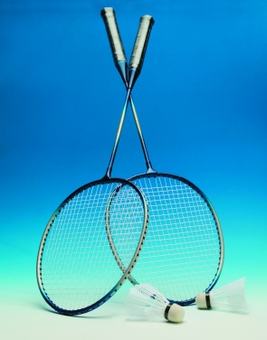 Logo trade promotional merchandise picture of: 2 player badminton set