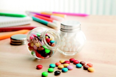 Logo trade advertising product photo of: Chocolates in glass holder
