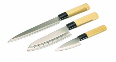 Logo trade promotional merchandise image of: Japanese style knife set