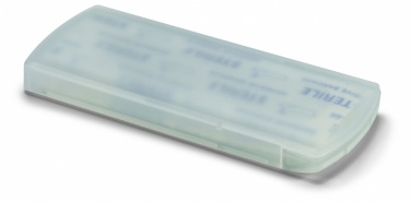 Logo trade promotional giveaways picture of: Container with plasters