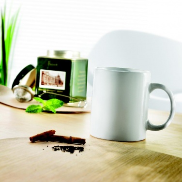 Logo trade corporate gifts image of: Classic ceramic mug 300 ml