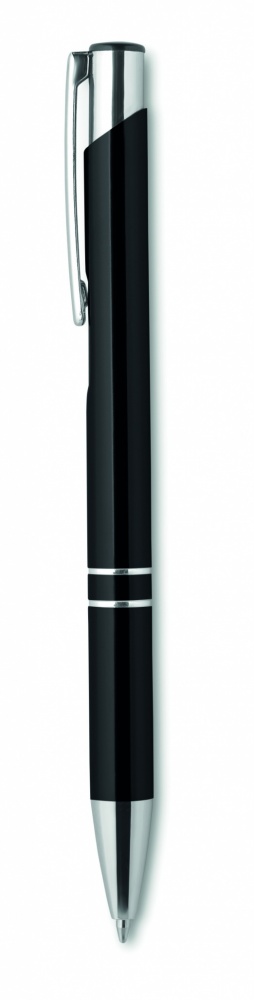 Logotrade corporate gift image of: Push button pen with black ink