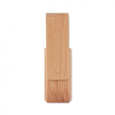 Logo trade promotional giveaways picture of: Bamboo USB    16GB