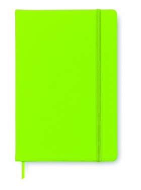 Logo trade promotional gift photo of: A5 notebook 96 lined sheets