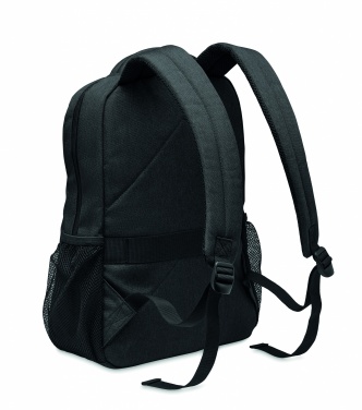 Logo trade promotional giveaways picture of: 600D RPET laptop backpack