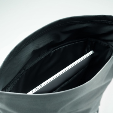 Logo trade promotional merchandise picture of: Reflective Rolltop backpack