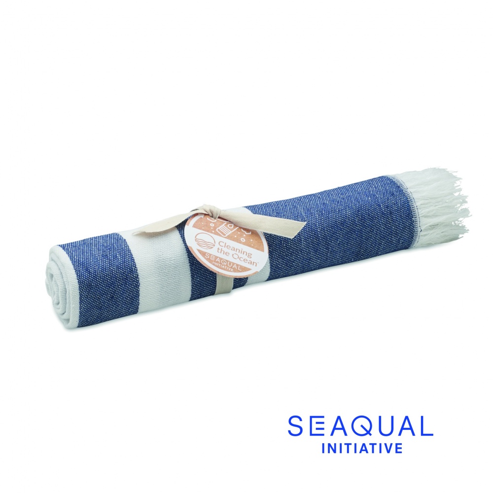 Logotrade promotional product picture of: SEAQUAL® hammam towel 100x170