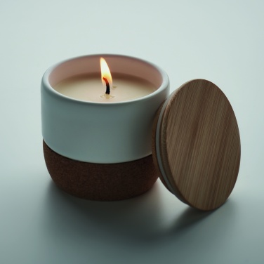Logo trade promotional products picture of: Plant based wax candle 80 gr