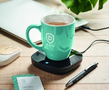 Logo trade business gifts image of: Mug warmer in ABS