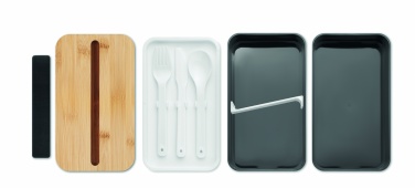 Logo trade promotional gifts picture of: Recycled PP lunch box