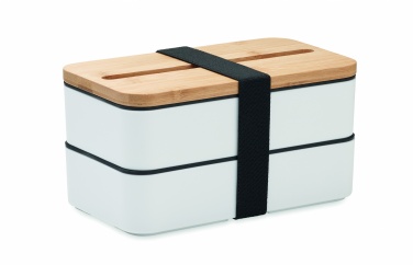 Logo trade promotional gifts image of: Recycled PP lunch box