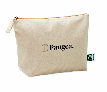 Logo trade promotional giveaways picture of: Cosmetic bag Fairtrade