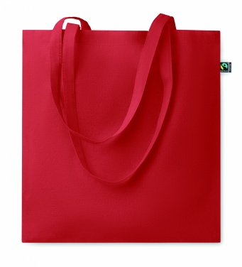 Logo trade promotional merchandise photo of: Fairtrade shopping bag140gr/m²