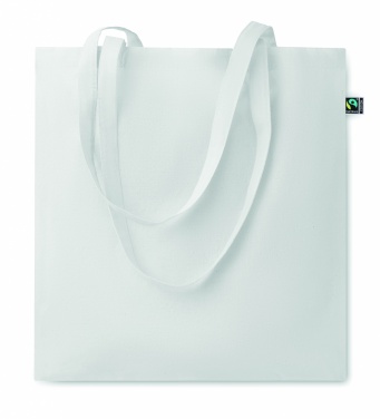 Logo trade promotional giveaway photo of: Fairtrade shopping bag140gr/m²