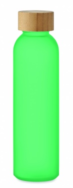 Logotrade business gift image of: Frosted glass bottle 500ml