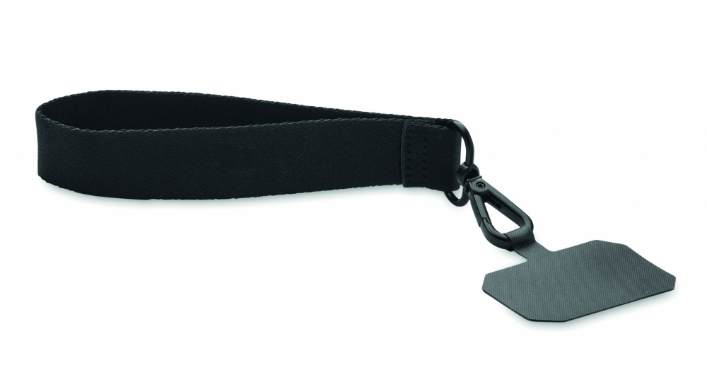 Logotrade promotional giveaway picture of: Polyester phone wrist strap