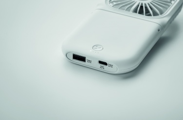 Logo trade promotional gifts picture of: Portable foldable or desk fan