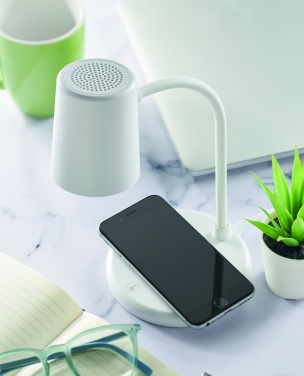Logotrade corporate gift image of: Wireless charger, lamp speaker