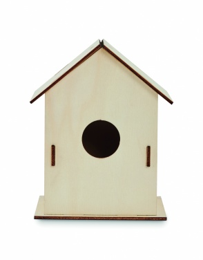 Logo trade promotional product photo of: DIY wooden bird house kit