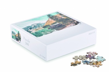Logo trade promotional merchandise image of: 500 piece puzzle in box