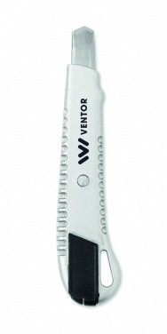 Logo trade corporate gifts image of: Aluminium retractable knife