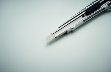 Logo trade promotional gift photo of: Aluminium retractable knife