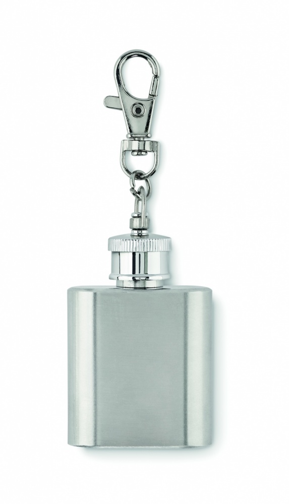 Logotrade promotional products photo of: Hipflask key ring Joensuu