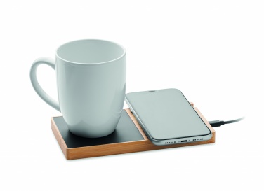 Logo trade promotional giveaways picture of: 1Wireless charger mug warmer