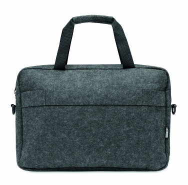 Logotrade promotional items photo of: 15 inch RPET felt laptop bag