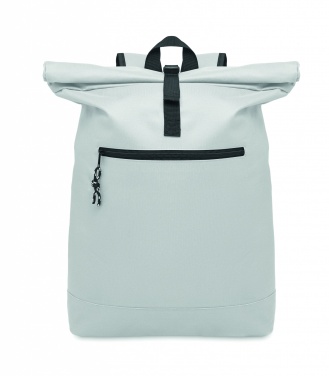 Logotrade business gift image of: 600Dpolyester rolltop backpack