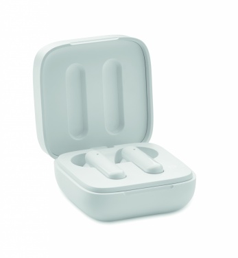 Logotrade promotional giveaway picture of: TWS earbuds with solar charger