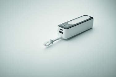 Logo trade promotional gifts image of: 5000 mAh power bank with COB