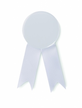 Logotrade promotional item picture of: Ribbon style badge pin