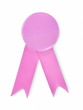 Logo trade promotional products image of: Ribbon style badge pin