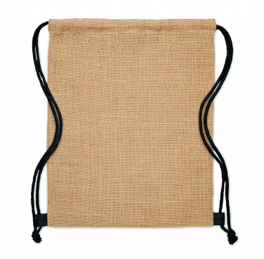 Logotrade business gift image of: Jute drawstring bag